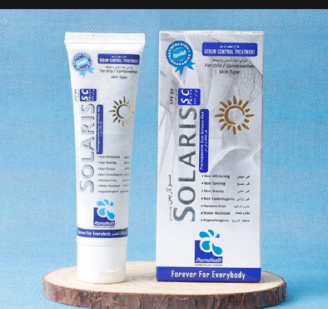 Solaris SC Sunscreen Gel (Prevents skin from tan and ultraviolet radiation