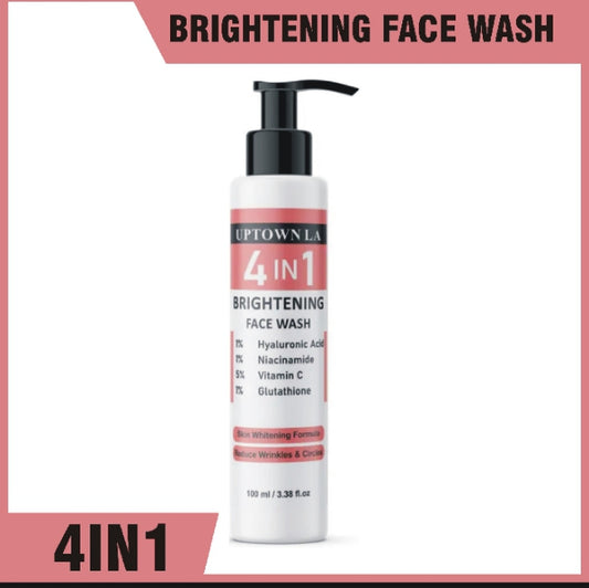 UPTOWN LA 4 IN 1 Whitening Face wash For Oily | Dry | All Skin Types